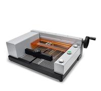 Fully Automatic Desktop Paper Cutter, Heavy A4 Paper Trimmer with Safety Guard, 40MM Cutting Thickness for Paper, Fabric, Plastic Film