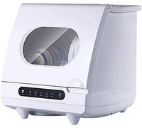 Fully Automatic Dishwasher Built-in,Compact Countertop, With Delay Start - Portable Dishwasher With Stainless Steel Interior and 6 Place Settings Rack