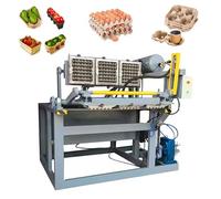 Fully Automatic Egg Tray Making Machine - Waste Paper Pulp Molding Carton Tray Machine | Packaging Equipment for Egg, Fruit, Industrial & Seedling Trays