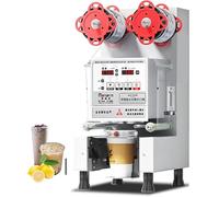 Fully Automatic Electric Cup Sealing Machine for Bubble Tea, Milk Tea, Juice, and Drink, High Efficiency Sealing Solution for Commercial Use