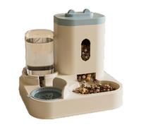 Fully Automatic Feeder Food and Water Integrated Dispenser 1 L Water Dispenser & 2.3 L Food Storage Bucket Pet Supplies