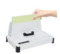 Fully Automatic Hot Glue Binding Machine, Three Bind Methods, Double Gear Drive for Business Documents, School Booklets, Book Repairing