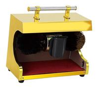 Fully Automatic Induction Shoe Polishing Machine, Public Electric Titanium Shoe Polishing Machine for Family,Hotel,Bank,and Commercial Use. (Titanium)