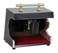 Fully Automatic Induction Shoe Polishing Machine, Public Electric Titanium Shoe Polishing Machine for Family,Hotel,Bank,and Commercial Use. (Black Gold)