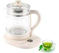 Fully Automatic Large-Capacity 1.8L Wellness Pot, Multifunctional Electric Kettle with 304 Stainless Steel, 24-Hour Preset, 800W Power, Free Timing, Multiple Menus, Transparent Design, Perfect for Fam