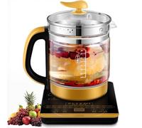 Fully Automatic Multi-Function Health Pot, 1.8L Thermostatic Kettle with Touch Screen, Variable Temp, Keep Warm, Smart Reservation, Tea Filter Automatic Health Pot or Tea, Coffee