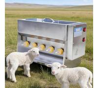 Fully Automatic Pig Feeding Machine, 15/20L Capacity with Constant Temperature Function and Sound Source, Includes 10 Nipples for Efficient Milk Feeding