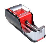 Fully Automatic Portable Tobacco Injector Cigarette Stopfer Electric Smoking Accessories with Charger and Cleaning Brush, Fits 8mm Smoke Tube(Red)