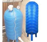 Fully Automatic Pressure Tank, Vertical Water Well Pressure Tank, Eco-Friendly Materials,Suitable for Household/Agricultural/Industrial Water Supply(60L/15.8Gal)