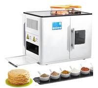 Fully Automatic Roti Chapati Maker, Pancake Machine for Flatbreads, 20-Piece Batch, Ideal for Indian Cuisine and Tortillas