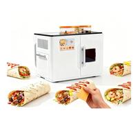 Fully Automatic Roti Making Machine,Electric Roti Tortilla Pancake Flat Bread Pita Making Machine, Suitable for Roti,Corn Tortilla,Flour Tortilla
