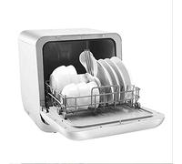 Fully Automatic Small Mini Dishwasher for Household Use,3 Smart Washing Modes,360 deg; Three-dimensional Rotary Spray Washing,Touch Control,One-button Cleaning