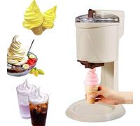 Fully Automatic Soft Serve Ice Cream Maker, Fast Homemade Dessert Yogurt Cone Sorbet Machine with Electronic Scale
