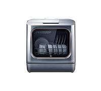 Fully automatic table dishwasher, adapted for the kitchen 1200 W Every 3 liters of water, touch the button 360 degrees 7 place settings