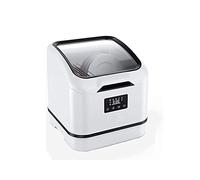 Fully Automatic Table Dishwasher,Adapted for The Kitchen 1200W Each 3 Liters of Water, Touch The Button 360 Degrees Baby Care Air-Dry Function and LED Light