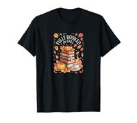 Fully Booked for Fall Cozy Reading Shirt for Book Lovers T-Shirt