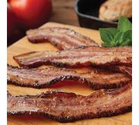 Fully Cooked Bacon, Ready to Eat, 80 Slices Per Pack / Case, 10 Year Shelf Life, Superior to Canned, Real Thick Cut, 2+ Pounds, No Refrigeration Needed, Grocery, Long Term Storage, Camp, Hunt, Lunch