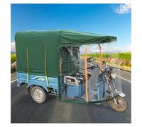 Fully Enclosed Rain Canopy for Tricycles, Providing Sun and Rain Protection with a Convenient Side-opening Roll-up Curtain Easy to Install(L110XW80CM/43.3X31.5")