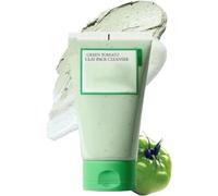 Fully Green Tomato Clay Mask Pore Cleanser - Green Tomato Clay Mask Cleanser,Green Tomato Pack Cleanser Clay Mask,Korean Pore Clearing Clay Mask,Removes Pore Dirt, Reduces Blackheads (1 Pcs)