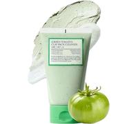 Fully Green Tomato Clay Mask Pore Cleanser, Green Tomato Clay Mask Cleanser, Korean Green Tomato Clay Mask, Deep into Pores, Removes Pore Dirt, Reduces Blackheads (1pcs)