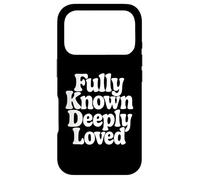 Fully Known Deeply Loved. Bible Psalm 139 Case for iPhone 17 Pro