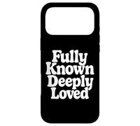 Fully Known Deeply Loved. Bible Psalm 139 Case for iPhone 17 Pro Max