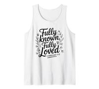 Fully Known Loved Bible Verse Christian Mom, Wife, Daughter Tank Top