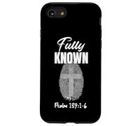 Fully Known Psalm 139:1-6 Christian - Fingerprint Cross Case for iPhone SE (2020) / 7/8