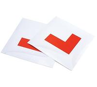 Fully Magnetic L Plates for New Drivers, 2 Pack Learner Plate, perfect choice for driving security