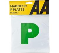 Fully Magnetic P Plates for Recently Qualified Drivers One Pair Universal Easy Fit, Green