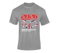 FULLY MERCHED Formula Racing 2026 T-Shirt - Grand Prix Circuit Map tshirt, Motorsport Fan Apparel, Racing Track Map Outline Shirt for Adults Grey S FormulaTracks 01