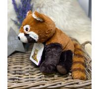 Warmies Fully Heatable Plush Red Panda Red