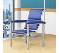 Fully Reclining Phlebotomy Chair with IV Stand - Comfortable Patient Seating for Blood Draws, Ideal for Clinics, Hospitals, and Research Labs
