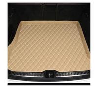 Fully Surrounded Trunk Mat For A8 D4 4H 2014 2015 2016-2017 A8L S8 Cargo Liner Tray Boot Cover Pad Leather Car Trunk Mat Nonslip Boot Mat(BeigeA)