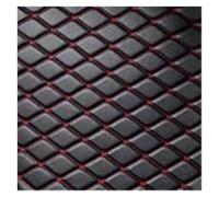 Fully Surrounded Trunk Mat For Cayenne 2011-2015 Interior Accessories 958 Trunk Mat Cover Carpet Car Mats Leather Cargo Liner Nonslip Boot Mat(Black red wire)
