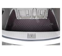 Fully Surrounded Trunk Mat For Kia For Carnival 7-seat 2015-2020 Auto Interior Decoration Car Trunk Mat Nonslip Boot Mat(A-BlackRed)