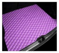 Fully Surrounded Trunk Mat For Megane 3 Coupe Grandtour For Duster For CLIO For GRAND TOUR For Captur II For Cargo Liner Boot Carpets Nonslip Boot Mat(Purple)