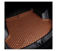 Fully Surrounded Trunk Mat For Mercedes For Benz GLA Class X156 2013 2014 2015 2016 Car Trunk Mat Liner Cargo Carpet Pad Interior Accessories Nonslip Boot Mat(Brown)