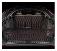 Fully Surrounded Trunk Mat For Polestar 2 2019 2020 2021 2022 2023 2024 3D Car Trunk Mat Cargo Liner Carpet Interior Protector Nonslip Boot Mat(Black-Red-Trunk)
