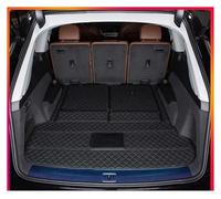 Fully Surrounded Trunk Mat For Q7 5/7 Seat 2006-2023 2025 Auto Goods Interior Details Main Cargo Liner Car Trunk Mats(7Seat Black)