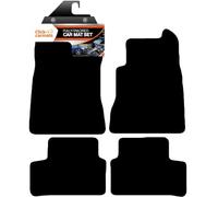 Fully Tailored Deluxe Car Mats to fit Mercedes A Class 2019-Onwards - 4 Piece - Black Carpet - Black Trim - Heavy Duty Heel Pad - 20-4278