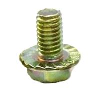 Fully Threaded Joint Connector Bolts, External Hexagon Washer Screws M4 M5 M6 M8 Plated Color Zinc Carbon Steel Skidproof Crossed s 20Pcs(M5X40)