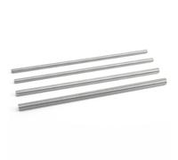 Fully Threaded Rod, 1-10Pcs M6 Full Threaded Rod Fully Metric Thread Rods Shaft Bar Screws Bolt Stud(M6x30 10pcs)
