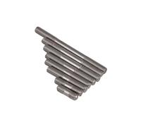 Fully Threaded Rod, 304 Stainless Steel Metric Threaded Rods M4-M16 45-200mm(50mm,M10(1pcs))