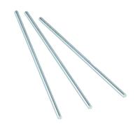 Fully Threaded Rod 3pcs Threaded Rods Galvanized Steel Strength Metric Screws(M8)