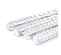 Fully Threaded Rod Aluminium Threaded Rod Full Thread Bar(M10x40(2pcs))