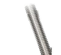 Fully Threaded Rod & Studs, M2 M2.5 M3 M4 Double Headed Screw Studs A2 304 Stainless Steel Screw Rod shaft nut(80mm M2)