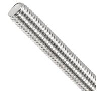 Fully Threaded Steel Studs - Zinc Plated, 1000mm Length, DIN 976, Pack of 2(M18,1 pcs)