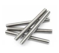 Fully Threaded Studding Rod Bar, 5pcs M8 304 Stainless Steel Fully Threaded Rod Length 30-500mm For Assembly Fastening(M8x80mm)