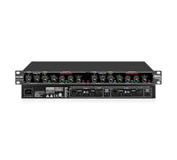 FULODE Audio Compressor, Professional Dual-Channel Rackmount Vocal Compressor/Limiter with Noise Gate, Sidechain Insert, and XLR/TRS Inputs for Studio, Live & Streaming